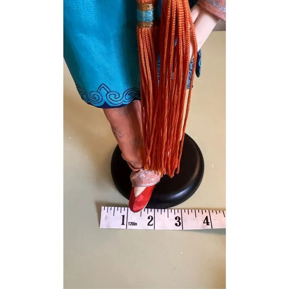 Vintage Antique Japanese Handmade‎ Cloth Doll Traditional Clothes Painted - Picture 7 of 10